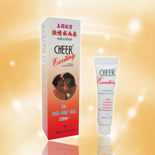 美國CHEER 《Excititing激情威爾柔-3g 裝》功效三合一高潮液(不涼)快感提升+保養+潤滑