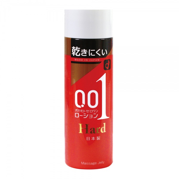 日本NPG岡本0.01(Hard)不易乾燥堅固型潤滑液200g 按摩情趣自慰潤滑液