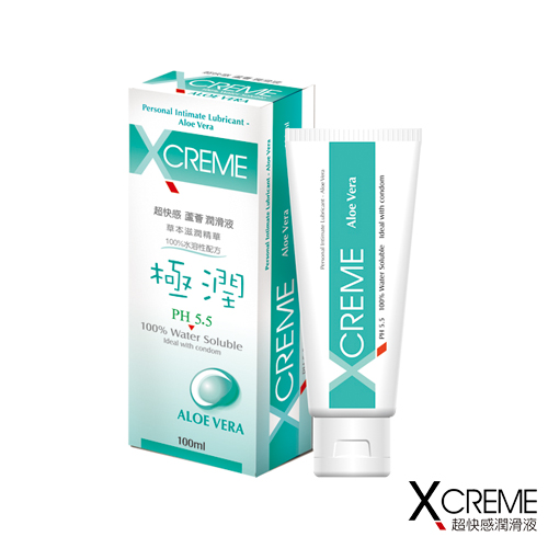 X-CREME 超快感蘆薈潤滑液 100ml