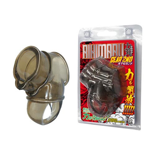 【直徑2.2-2.4cm】日本原裝進口A-one．RIKIMARU -力丸- ギアセカンド 男用環 鎖精環 屌環✦