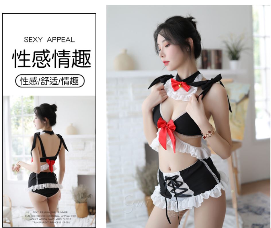 原價260特價182  誘惑女僕性感角色服 女傭♥☆