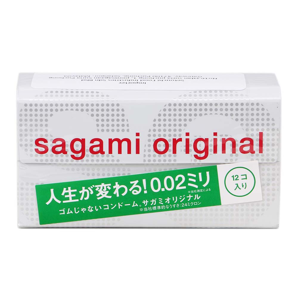 Sagami 相模元祖 002 0.02 超激薄衛生套(12入)保險套