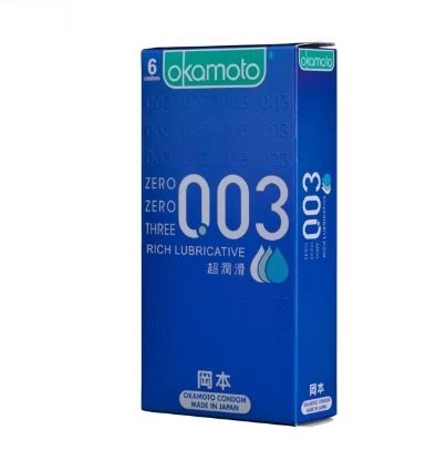 【52mm】OKAMOTO 日本岡本‧003超潤滑10入保險套