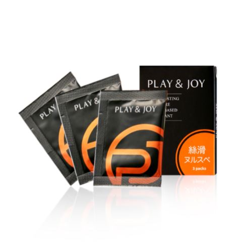 兩性專家推薦!台灣製造 Play&Joy狂潮‧絲滑基本型潤滑液隨身包 (單入)