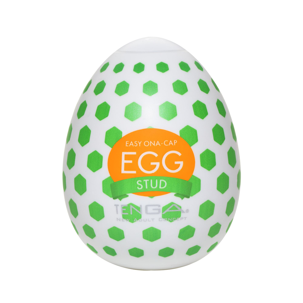 日本TENGA一次性奇趣蛋自慰蛋 EGG歡樂系列 EGG-W02螺點挺趣蛋(STUD)自慰器男用自慰套飛機杯自愛器 手動自慰蛋