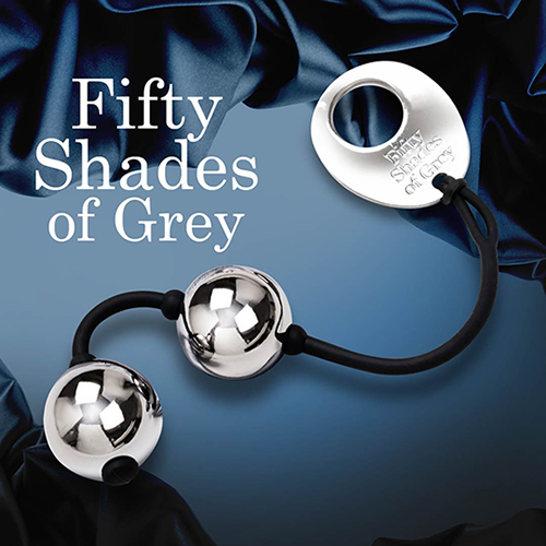 Fifty Shades Of Grey 格雷的五十道陰影 歡愉女神 重量級金屬凱格爾聰明球(中高級使用者) 縮陰.凱格爾訓練★