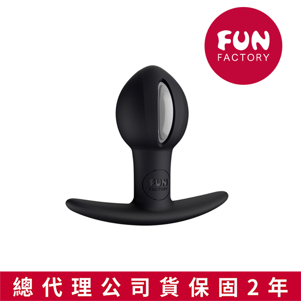 (直徑1.8~3.2cm)Fun Factory B Ball Uno 後庭球-黑色【全長7.1cm52g】肛塞★