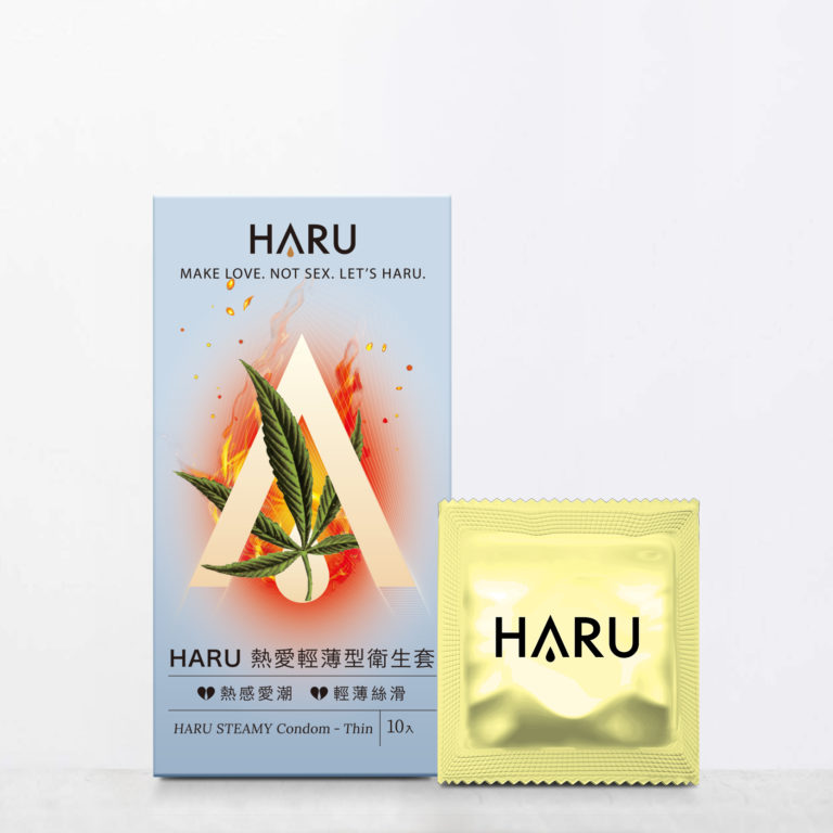 (53mm)【HARU】STEAMY 熱愛輕薄型保險套 – Thin 10入
