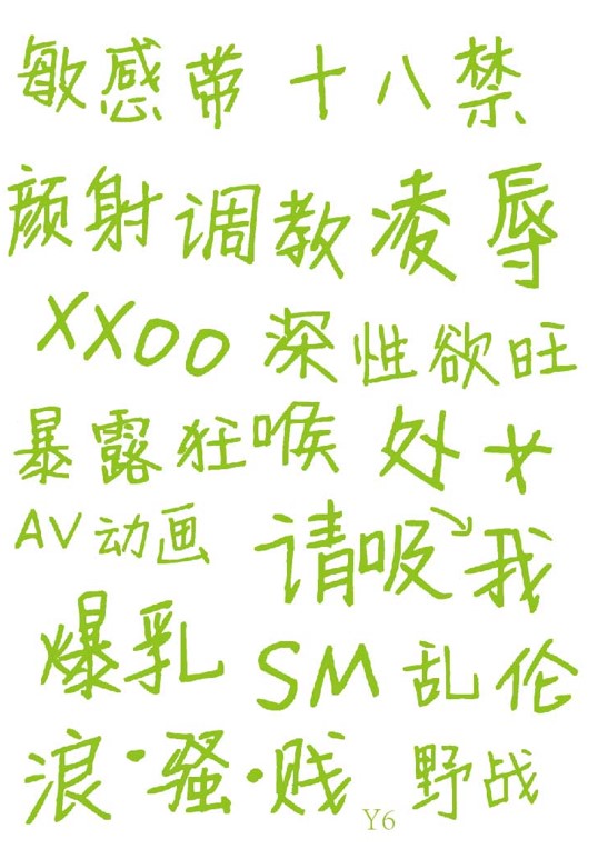 SM調情文字紋身貼 污字紋身貼紙 刺青貼紙 淫紋身貼情趣用品奴隸必備 (夜光Y6)♥