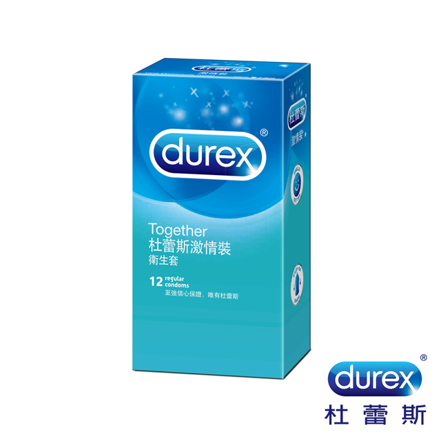 【52mm】Durex 杜蕾斯激情裝保險套 12入【5000元滿額貴賓禮】