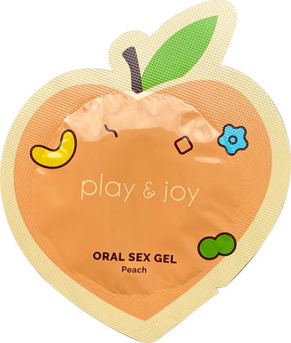 兩性專家推薦!台灣製造 Play&Joy狂潮‧情趣口交液隨身包 水蜜桃風味3ML*五包