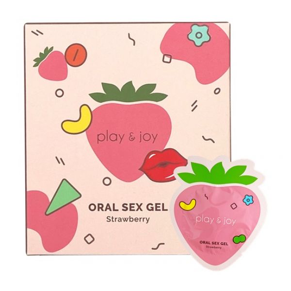 兩性專家推薦!台灣製造 Play&Joy狂潮‧情趣口交液隨身包 草莓風味3ML*五包