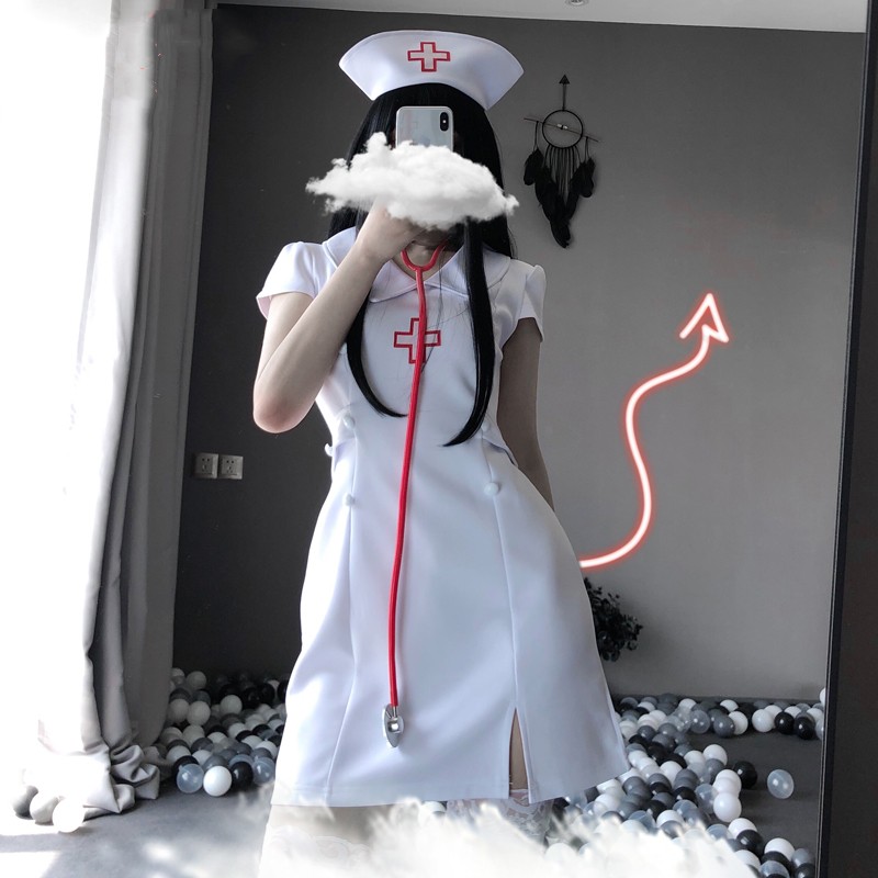【配件】醫生護士角色扮演仿真道具 金屬聽診器(粉色)♥