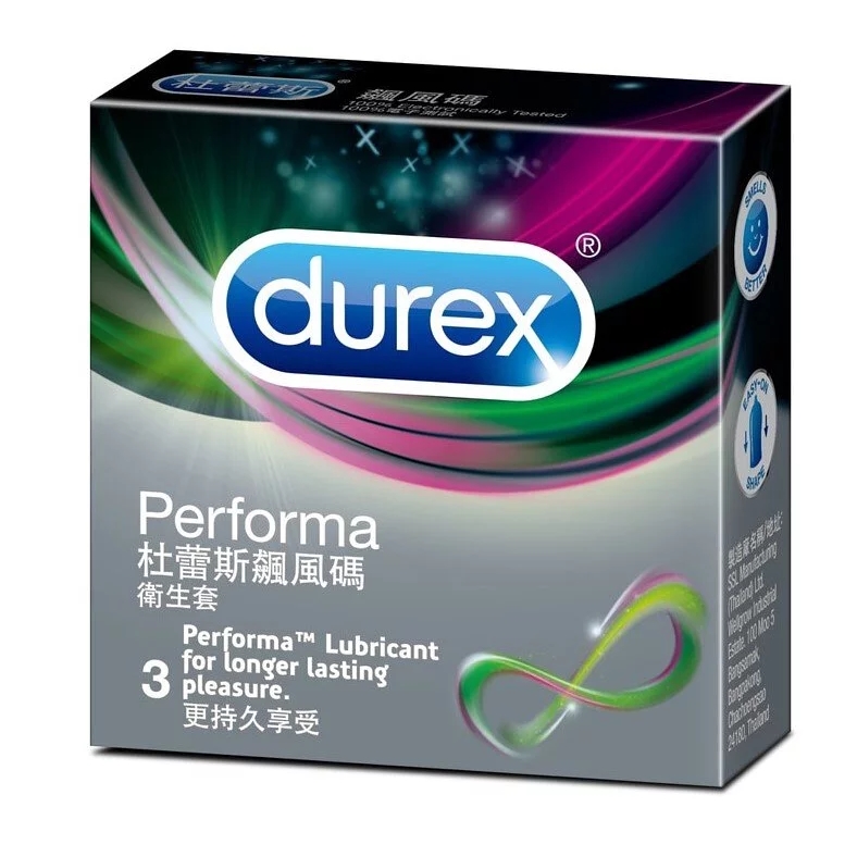 【52.5mm】Durex 杜蕾斯飆風碼保險套 3入裝