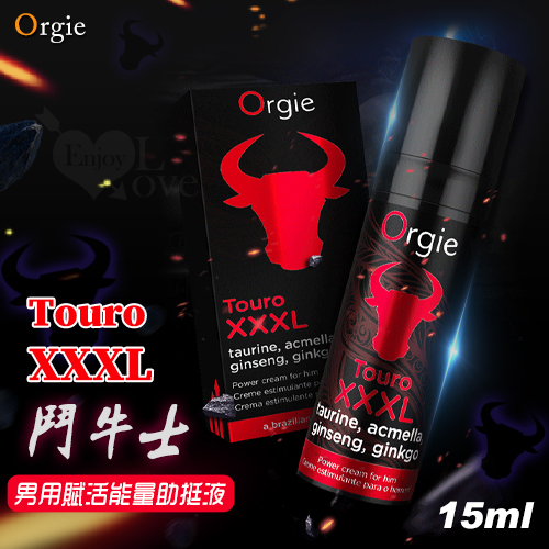 葡萄牙Orgie．Touro XXXL 鬥牛士XXXL男用賦活修護助挺液-15ml 助勃✦