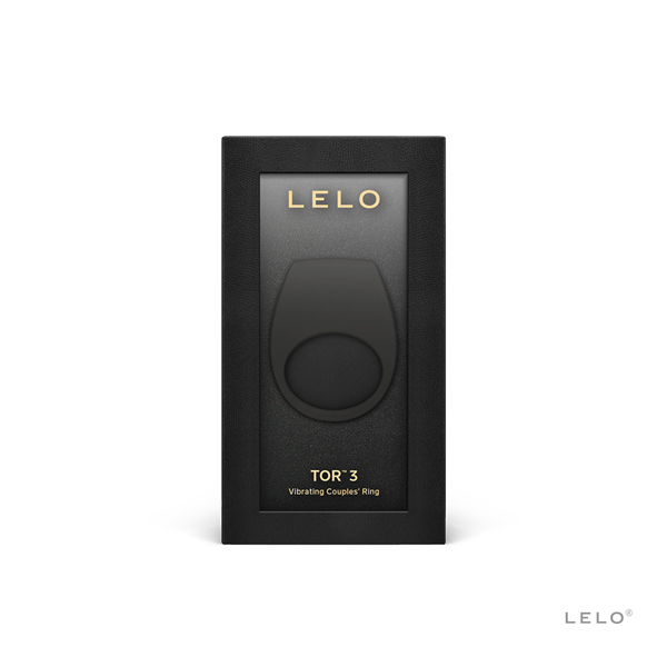 LELO｜TOR 3｜振動陰莖環 黑【遠端遙控+充電款】★