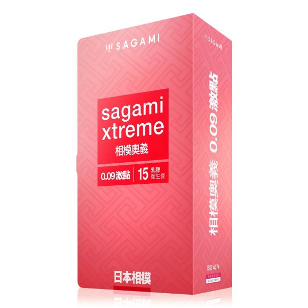 Sagami 相模元祖 奧義-0.09激點衛生套15入 保險套