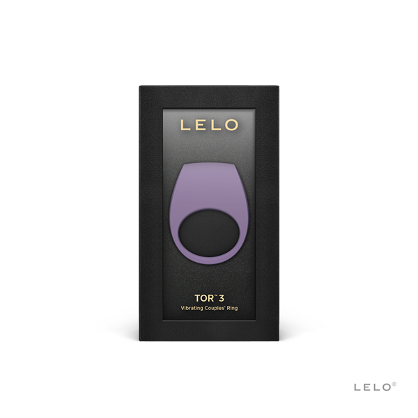 LELO｜TOR 3｜振動陰莖環 紫羅蘭【8頻震動+APP控制+防水+USB充電】★