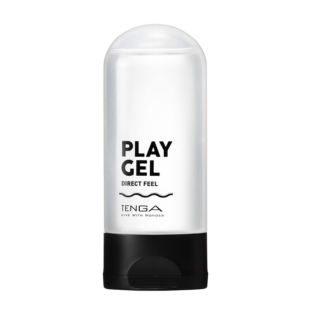 日本TENGA共趣潤滑液 PLAY GEL DIRECT FEEL刺激直達感潤滑液160ML(黑色)水溶性潤滑液