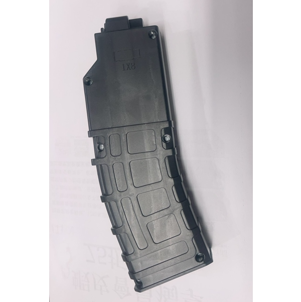 【手自一體】M416拋殼軟彈電動連發高配手電筒紅外線玩具槍-彈匣♥