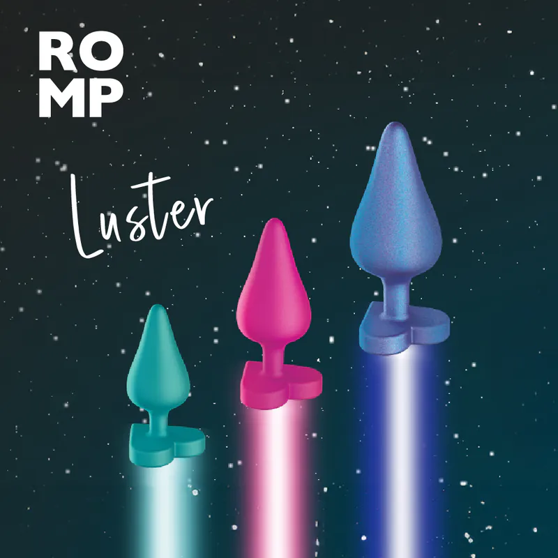 【直徑7.4-10.6cm】德國 ROMP Luster 愛心後庭塞 3入組