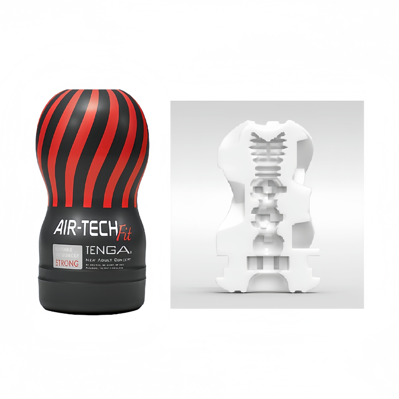 日本TENGA AIR-TECH Fit重複性真空杯(堅毅黑)體位杯飛機杯♥
