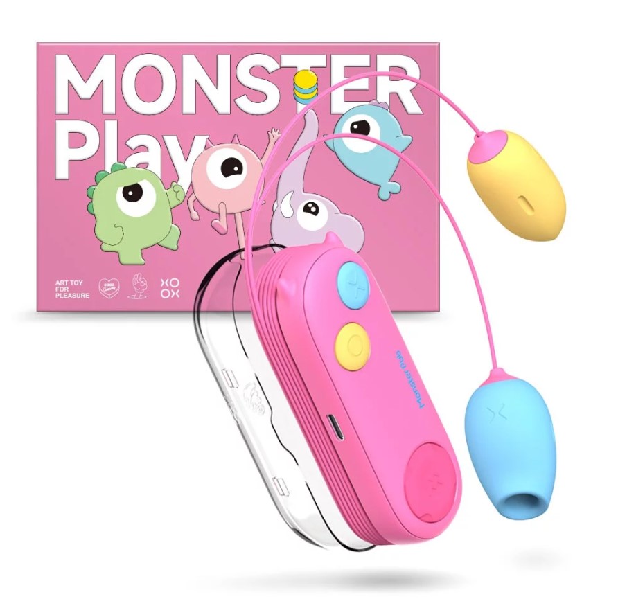 SISTALK 小怪獸| Play掌控蛋▶台灣永準公司貨保固兩年【8段吸吮+8種震動+充電款】有線跳蛋 【11000元滿額尊榮禮】 ☆