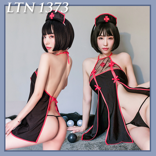 護士裝(LTN)1373-黑 【3000元滿額貴賓禮】♥