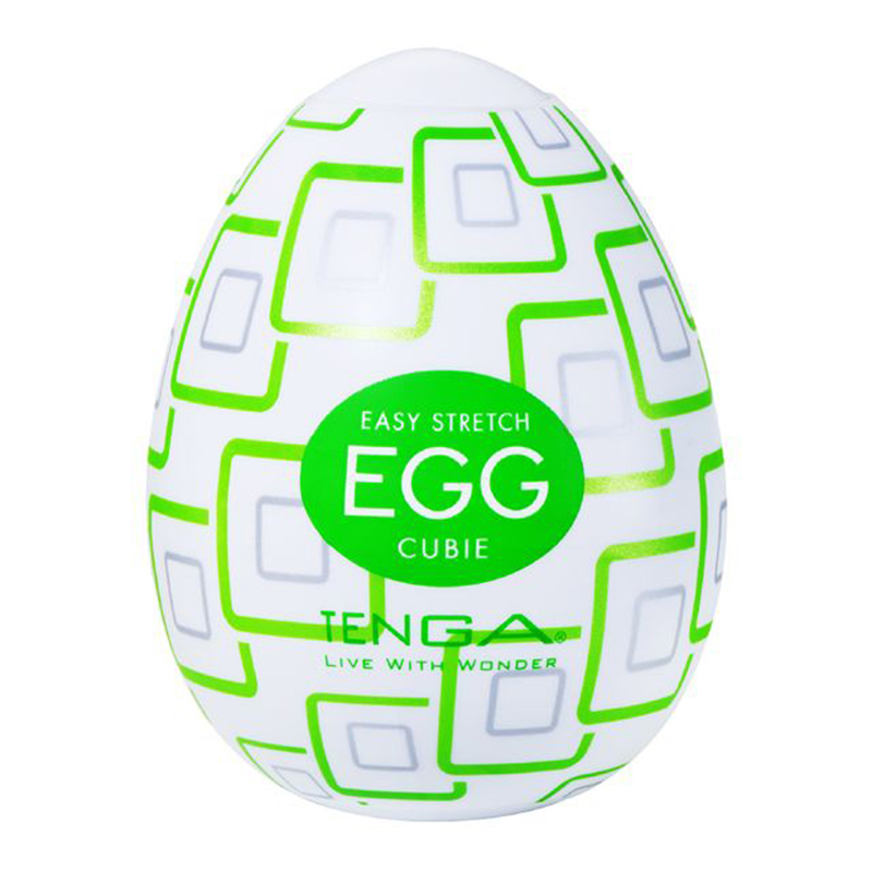日本TENGA EGG STANDARD彈嫩系列 方塊挺趣蛋(CUBIE)一次性奇趣蛋自慰蛋 自慰器 男用自慰套飛機杯 ✿