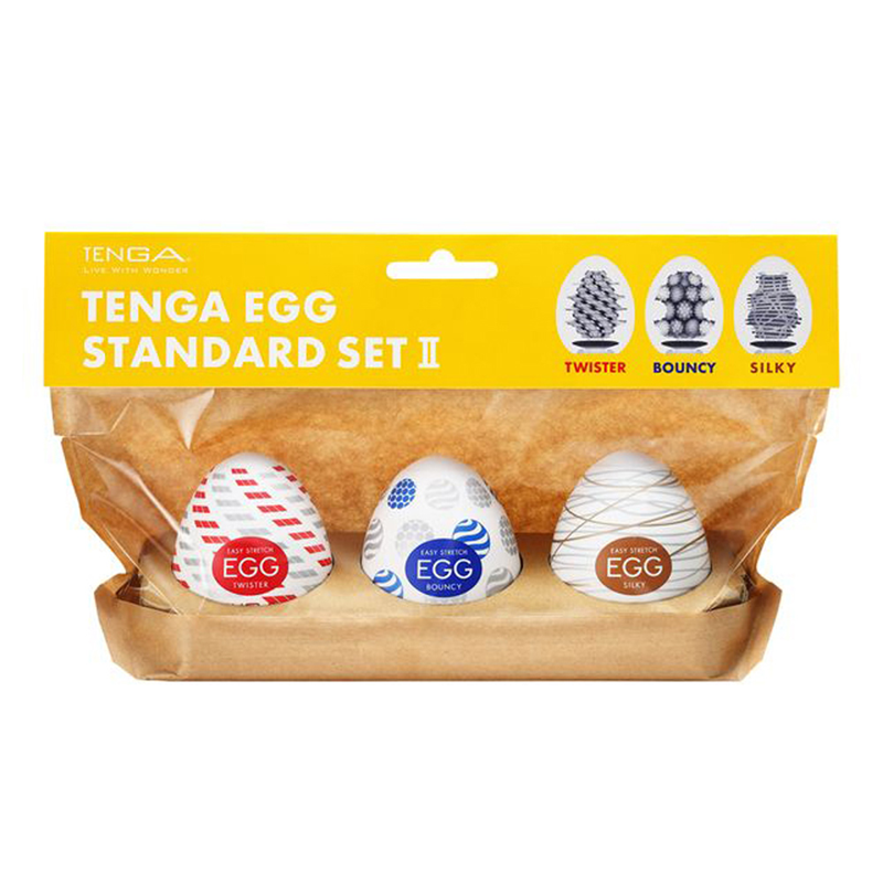 日本TENGA EGG STANDARD彈嫩系列 [3入綜合包 B款]一次性奇趣蛋自慰蛋 自慰器 男...